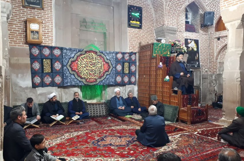  برگزاری مراسم شب قدر در شهرترک با حضور امام جمعه شهرستان