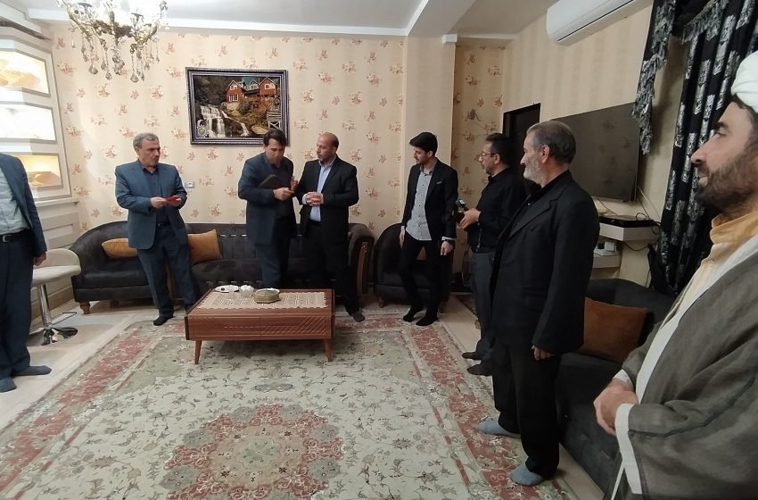  فرماندارمیانه و مدیرعامل شرکت گاز استان به خانواده مرحوم هاشمی تسلیت گفتند