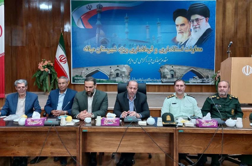  فرماندار میانه: اخذ رای در دور دوم انتخابات، با اثر انگشت خواهد بود