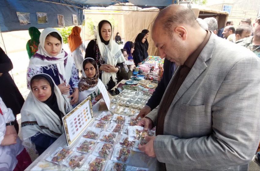  فرماندار میانه در جشنواره دانش آموزی “ائل اوباسی” حضور یافت