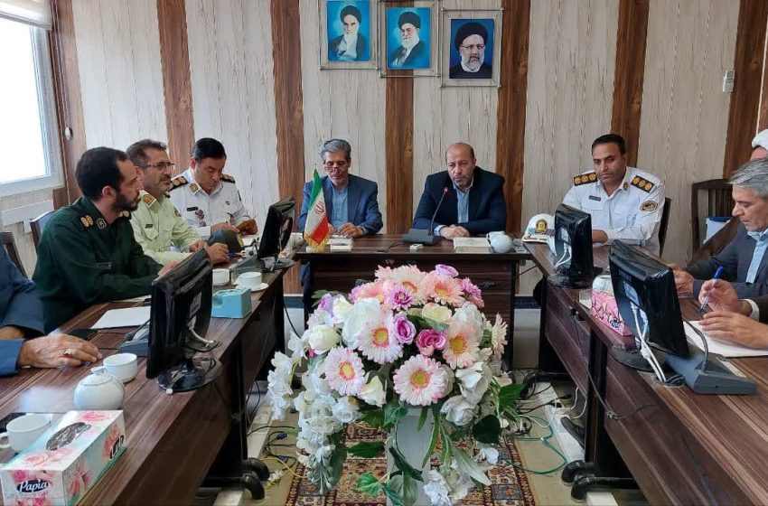  جلسه هماهنگی استقبال از کاروان پیاده زیارت مرقد امام خمینی(ره) در میانه برگزار شد