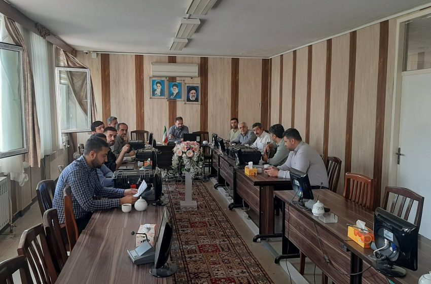  نشست آموزشی و هماهنگی کمیته فناوری انتخابات شهرستان میانه برگزار شد