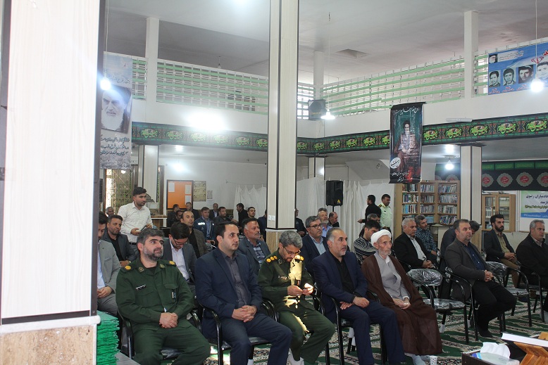  مراسم گرامیداشت سالگرد ارتحال حضرت امام(ره)، شهدای خدمت و قیام ۱۵ خرداد در بخش کاغذکنان
