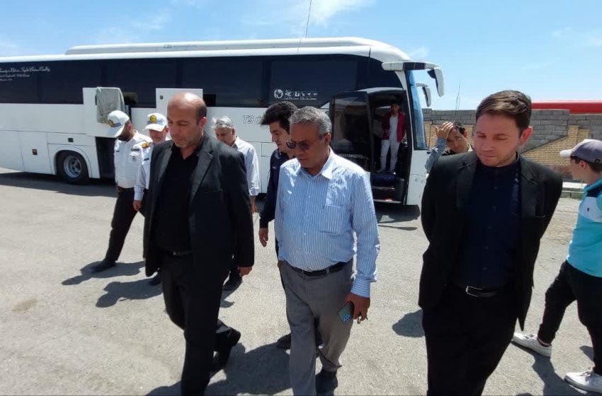  بازدید فرماندار میانه از وضعیت پایانه مسافربری شهرستان