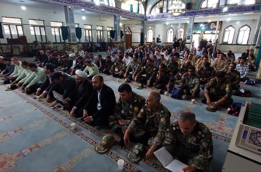  مراسم گرامیداشت اربعین شهدای خدمت و سالروز شهادت آیت الله دکتر بهشتی در میانه برگزار شد