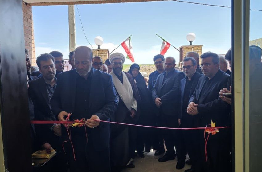  ساختمان اداره ثبت اسناد و املاک شهرستان ترکمانچای افتتاح شد