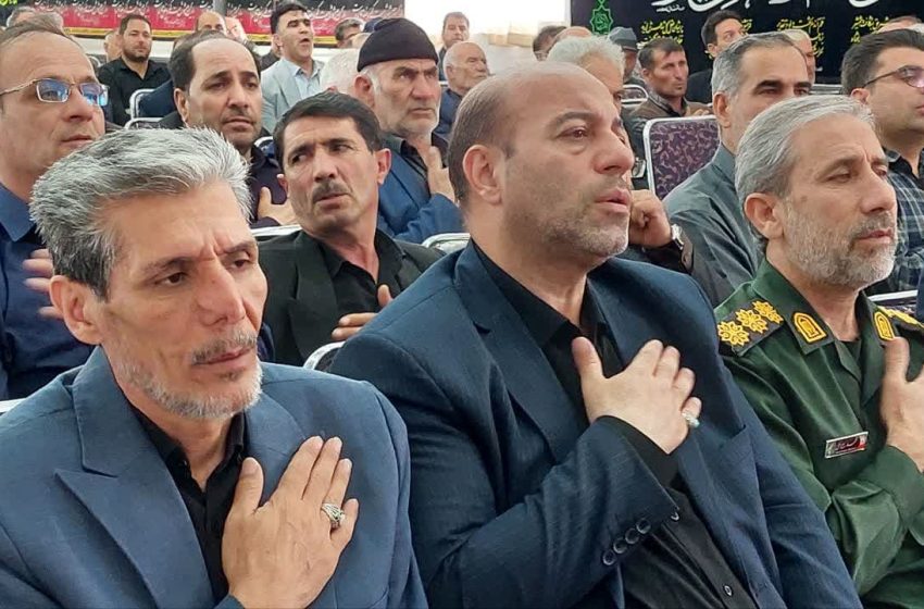  برگزاری مراسم گرامیداشت سالروز رحلت امام (ره)، قیام ۱۵ خرداد و شهدای خدمت در روستای قویجاق