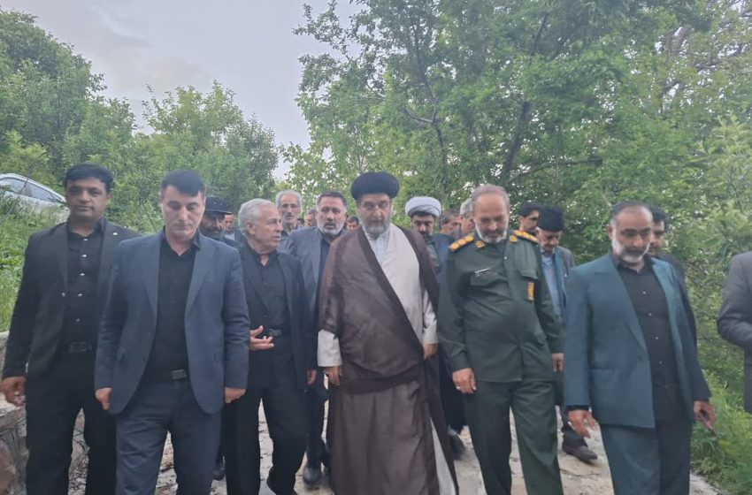  بازدید بخشدار کندوان از مجتمع گردشگری و سرمایه گذاری روستای نشق