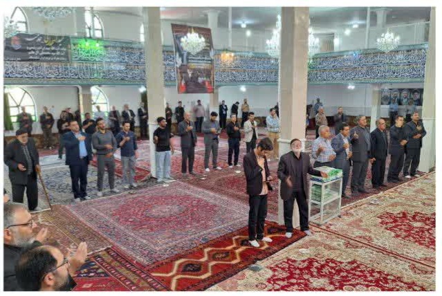  مراسم بزرگداشت سالروز ارتحال بنیانگذار کبیر انقلاب در بخش ترکمانچای برگزار شد