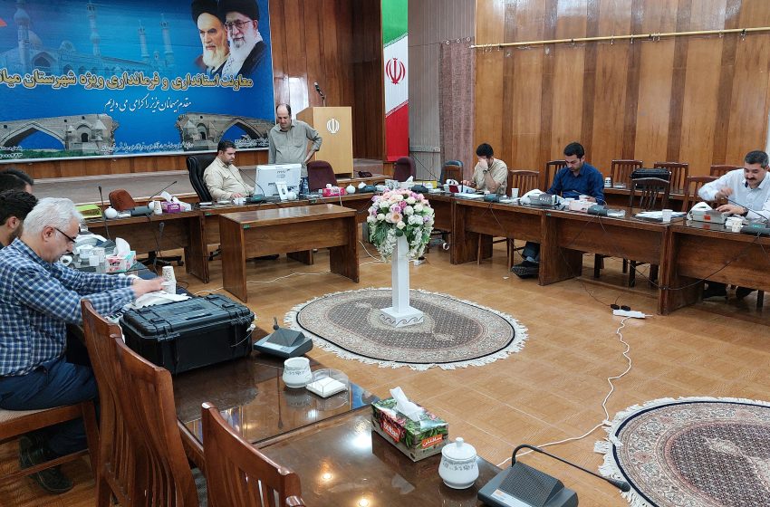  اولین مانور سراسری شبیه‌سازی روز انتخابات در شهرستان میانه برگزار شد