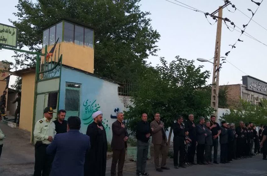  اجتماع بزرگ دستجات عزاداران حسینی شهر ترکمانچای