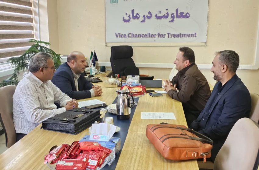  فرماندار میانه با معاون درمان دانشگاه علوم پزشکی تبریز دیدار و گفتگو کرد