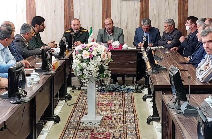  جلسه ستاد پشتیبانی کاروان راهیان نور شهرستان میانه برگزار شد
