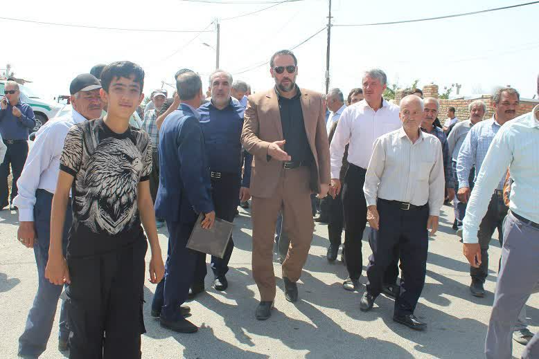  بازدید و بررسی مسائل و مشکلات روستاهای بخش با حضور بخشدار و دادستان شهرستان