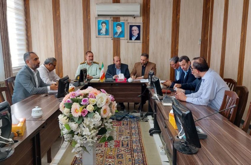  جلسه شورای هماهنگی مبارزه با مواد مخدر شهرستان میانه برگزار شد