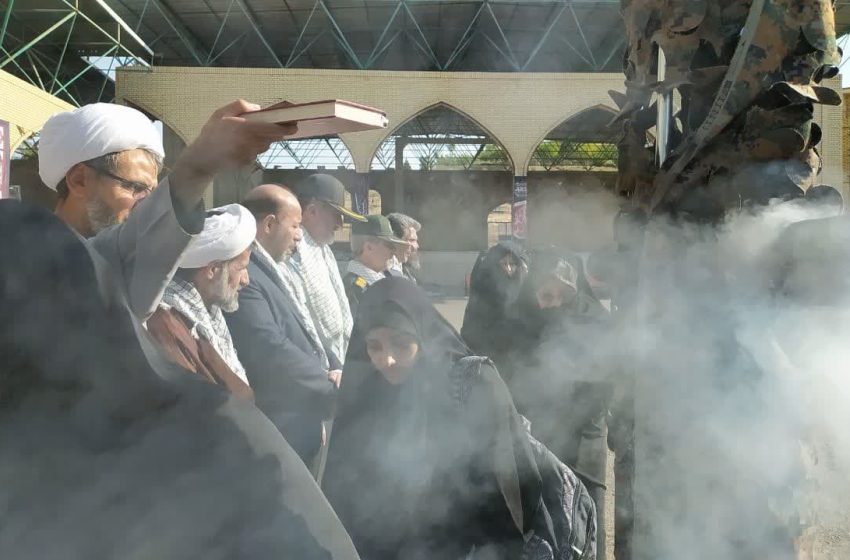  کاروان راهیان نور از میانه به مناطق عملیاتی شمالغرب کشور عازم شد