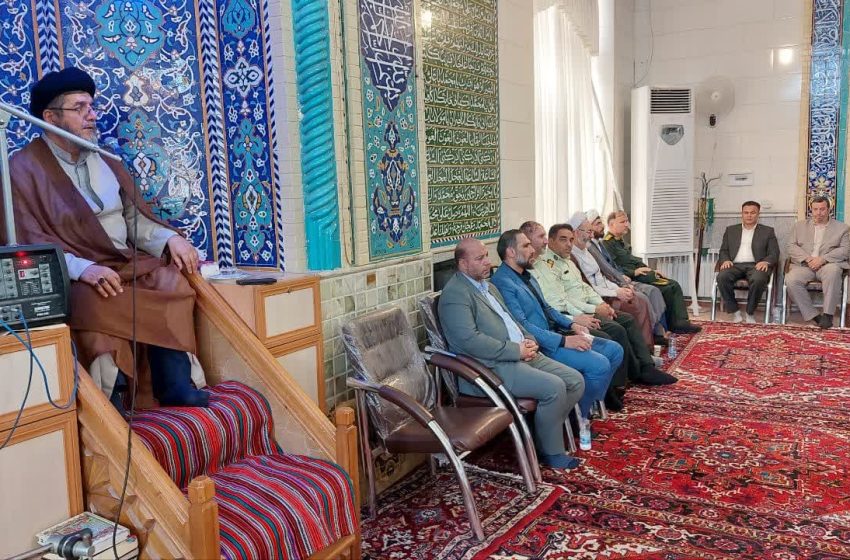  مراسم گرامیداشت شهدای دولت و خدمت در میانه برگزار شد