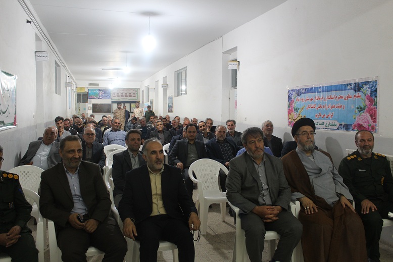  همایش تجلیل از رزمندگان و ایثارگران دفاع مقدس بخش کاغذکنان