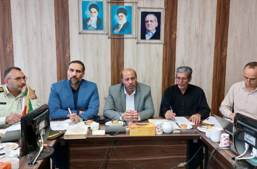  جلسه شورای هماهنگی مبارزه با مواد مخدر شهرستان میانه برگزار شد