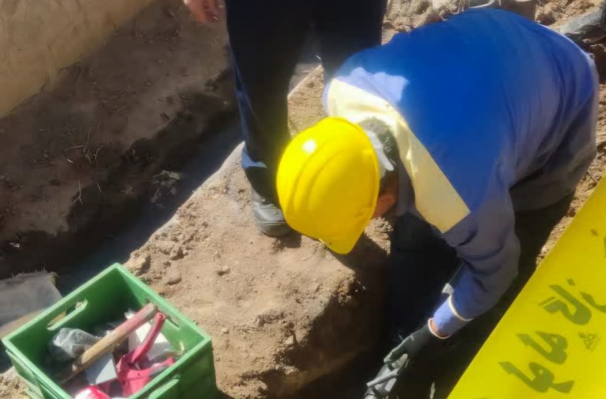  برگزاری مانور تخریب شبکه گازدار در شهرستان میانه