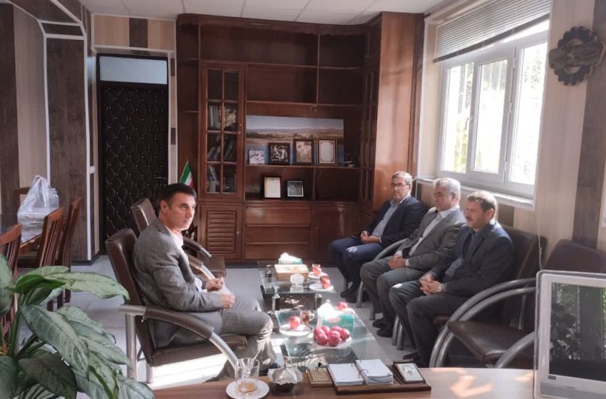  معارفه رییس جدید جهاد کشاورزی بخش کندوان