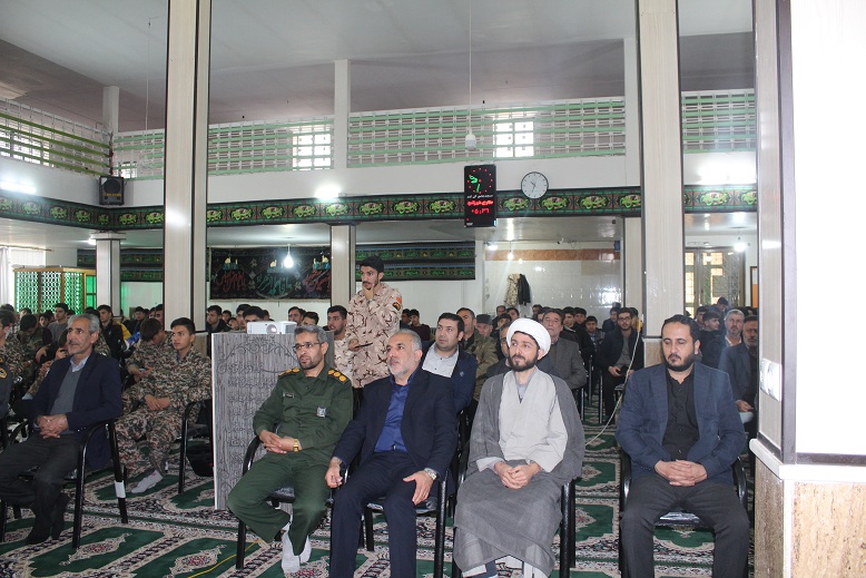  همایش بزرگ ((شکوه پایداری و نمایش اقتدار بسیج )) در بخش کاغذکنان برگزار شد