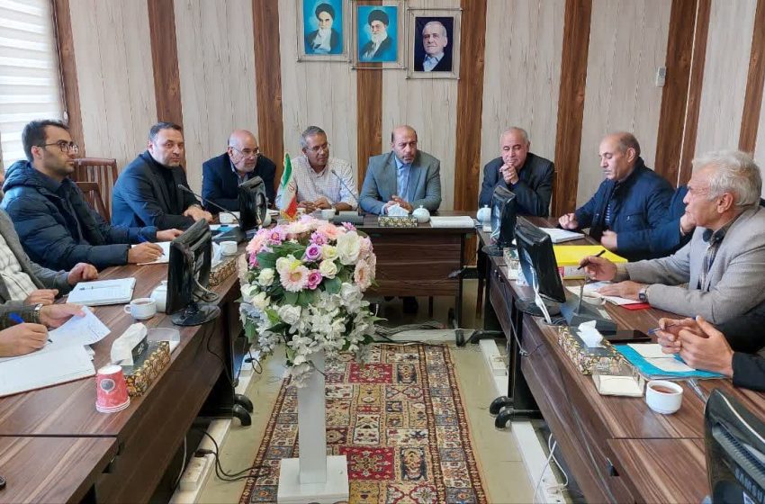  مشکلات شبکه پایاب سد آیدوغموش بررسی و تصمیم گیری شد