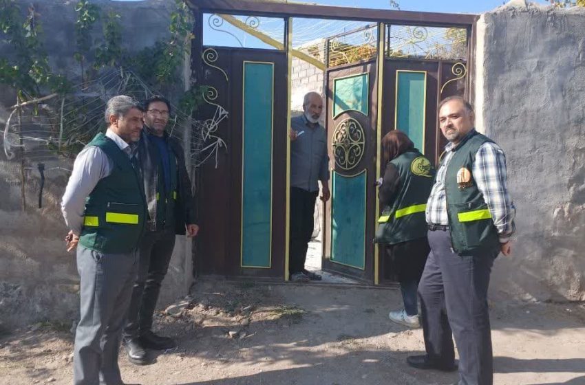  بازدید معاون فنی طرح سرشماری عمومی کشاورزی استان از روند سرشماری کشاورزی در میانه
