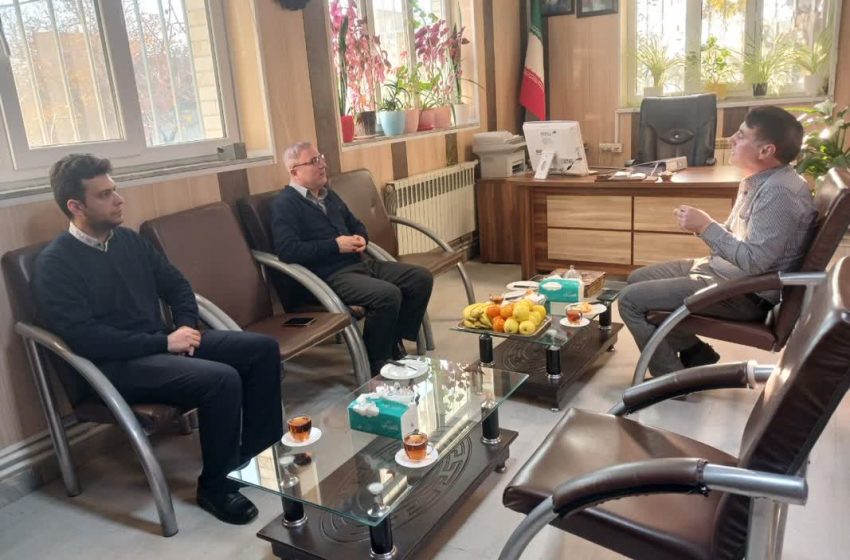  دیدار مدیر کل امور روستایی وشوراهای استانداری با بخشدار کندوان