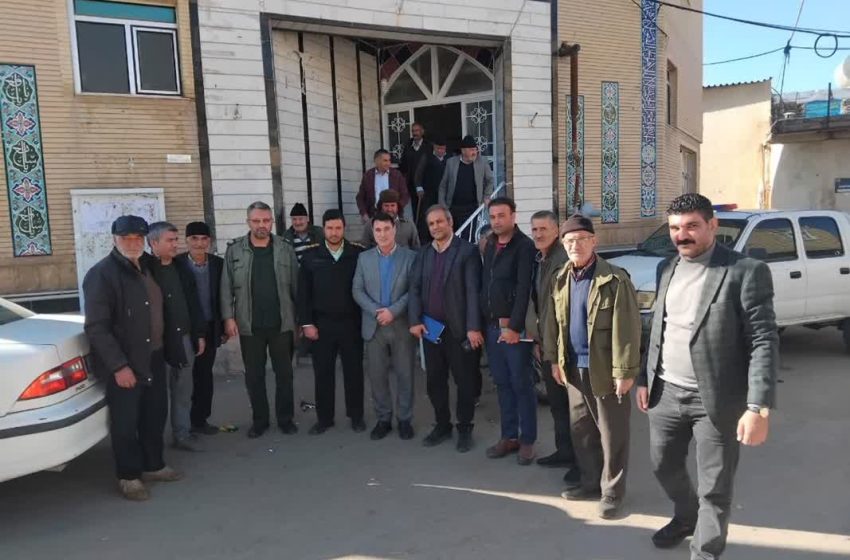  میز خدمت بمناسبت هفته بسیج در روستای بالسین برپا شد