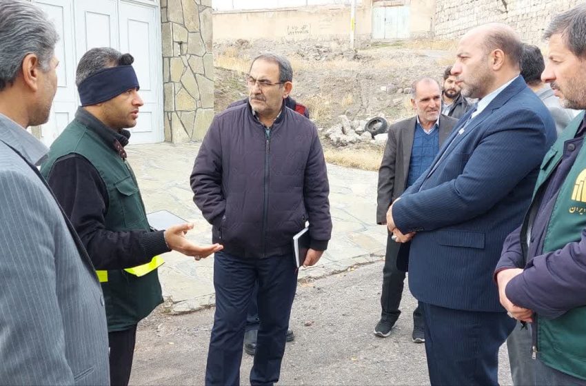  حضور فرماندار میانه در روستاها و بررسی روند سرشماری عمومی کشاورزی