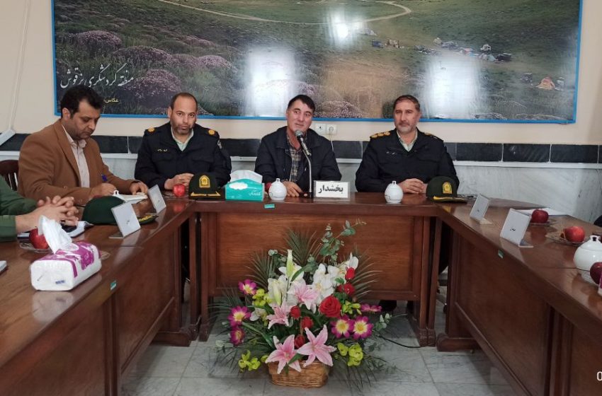  جلسه هماهنگی برنامه های دهه فجر در بخش کندوان برگزار شد