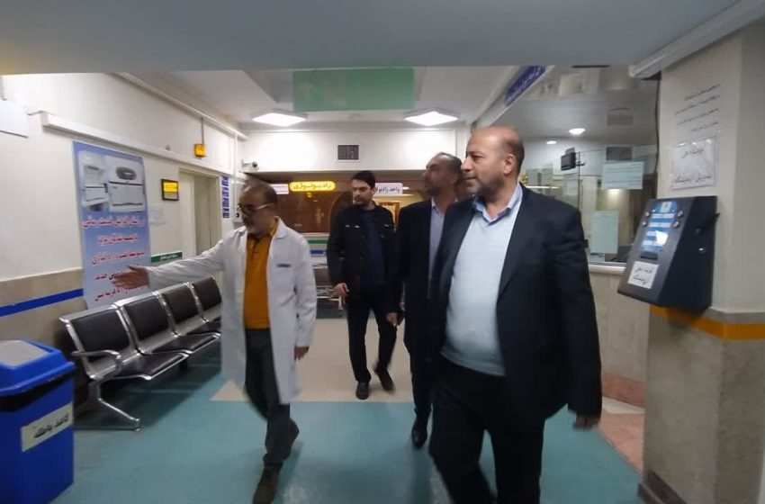  فرماندار میانه بصورت سرزده از پلی کلینیک تامین اجتماعی این شهرستان بازدید کرد