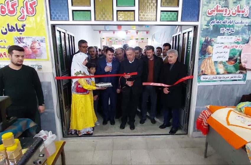  نمایشگاه توانمندی های بخش کندوان و جشنواره غذاهای سنتی افتتاح شد