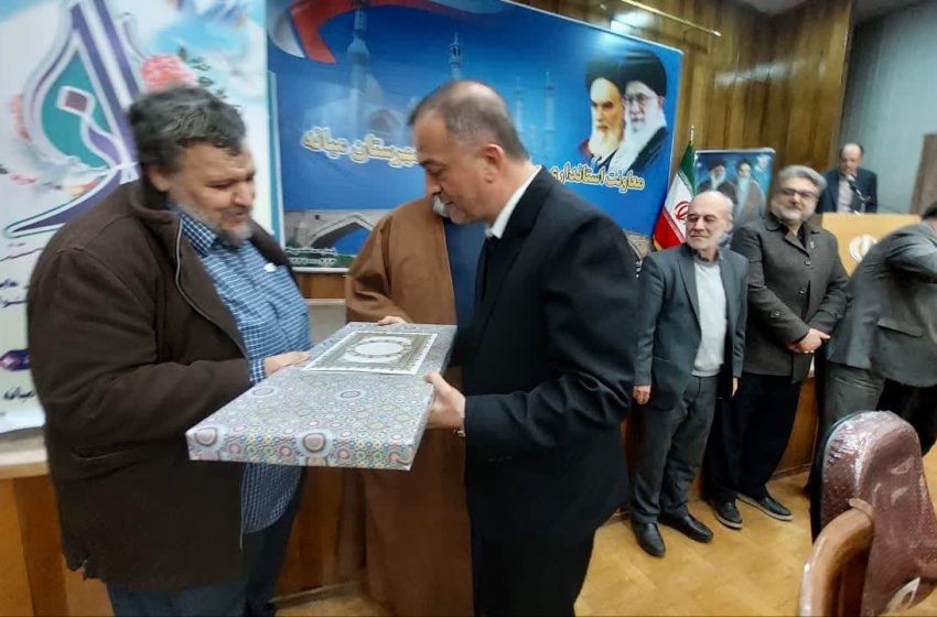  مراسم تکریم جانبازان شهرستان در فرمانداری میانه برگزار شد