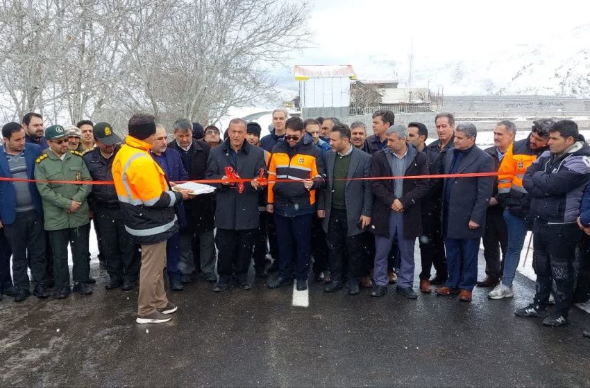  ۱۳ پروژه عمرانی با اعتباری بالغ بر ۱۷۹میلیارد و ۶۶۵ میلیون تومان در بخش کاغذکنان میانه افتتاح شد