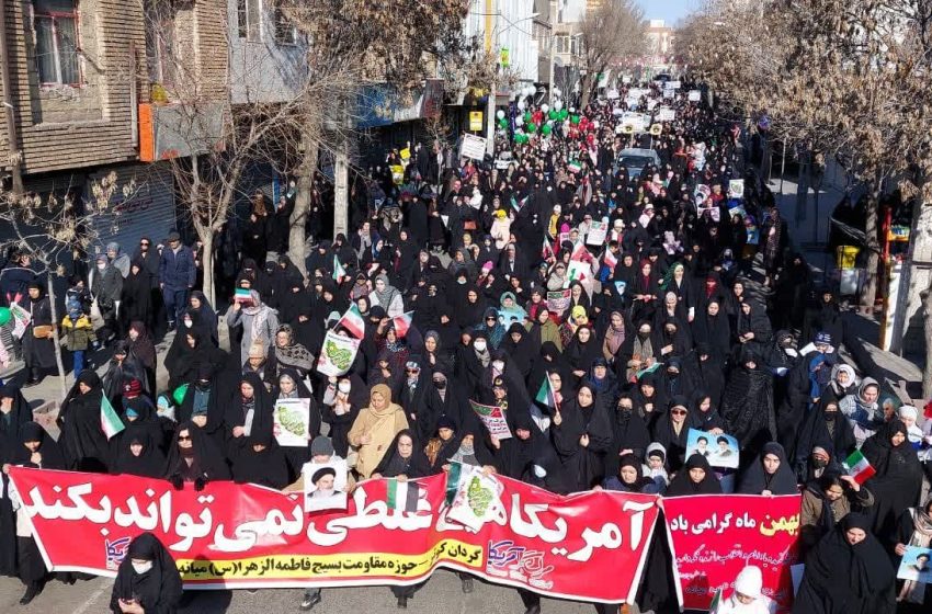  پیام قدردانی امام جمعه، فرماندار و نمایندگان شهرستان میانه از حضور باشکوه مردم میانه در راهپیمایی ۲۲ بهمن