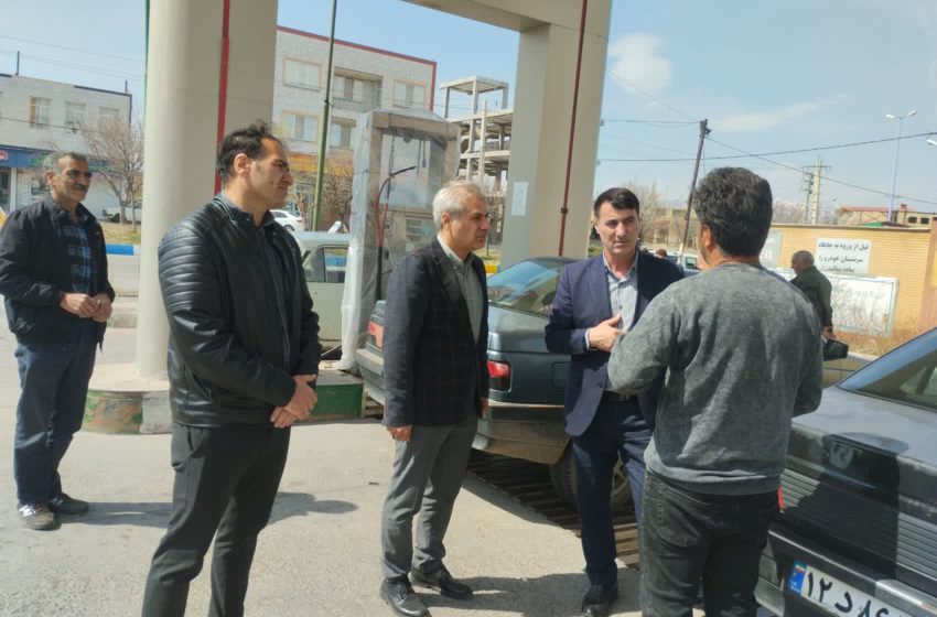  بازدید بخشدار کندوان از اقدامات نوروری شهردار شهر ترک