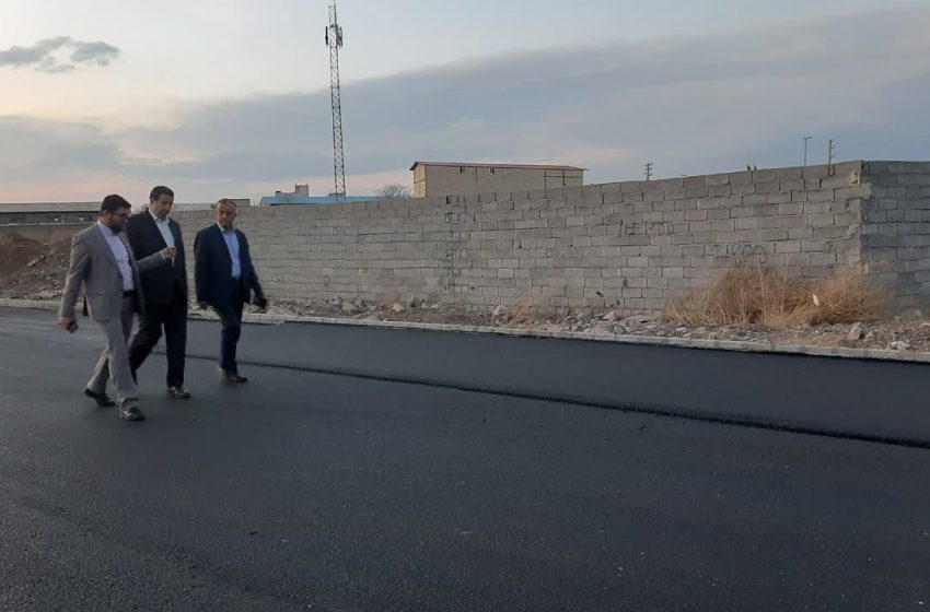  بازدید فرماندار ویژه میانه از آماده سازی مسیر کمربند جنوبی به خیابان راه آهن
