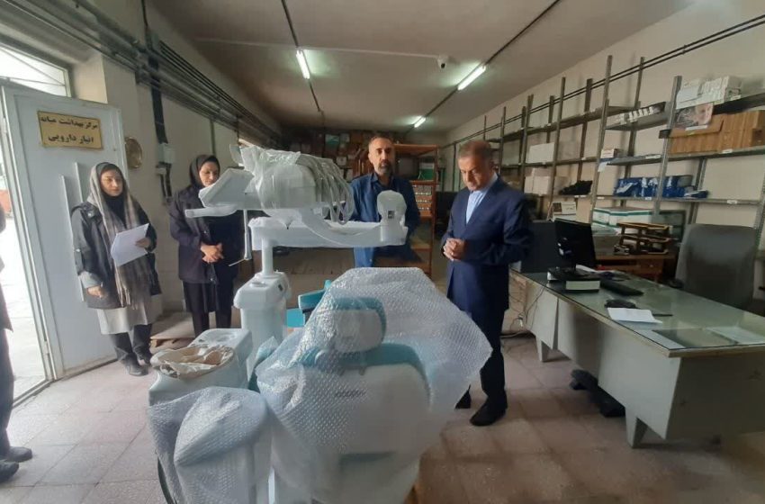  تامین ۴ یونیت دندانپزشکی برای مراکز بهداشت شهرستان میانه