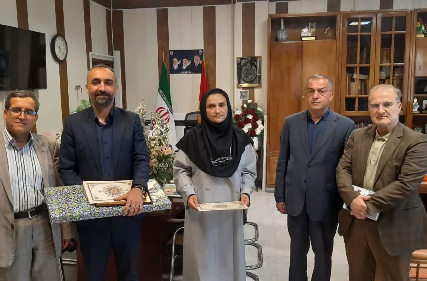  در حضور فرماندار ویژه میانه؛ مدیر جدید شبکه بهداشت میانه معرفی شد