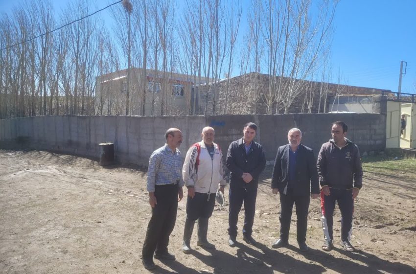  بازدید سرزده بخشدار کندوان از روستای طوین و کله گاه