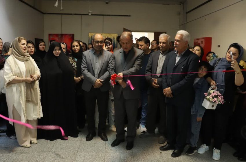  نمایشگاه گروهی نقاشی هنرجویان آموزشگاه و گالری هنری غنی زاده افتتاح شد