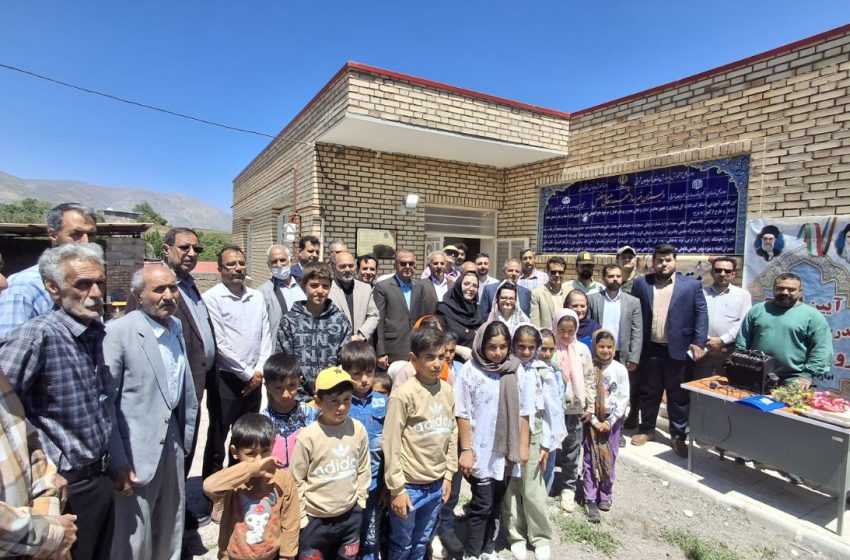  مدارس شهید شقاقی افضل و شهید بخارایی چرن افتتاح شد
