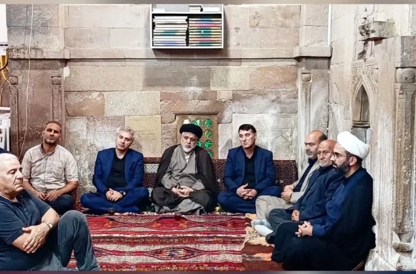  مراسم گرامیداشت اولین سالگرد شهدای خدمت در شهر ترک برگزار گردید.