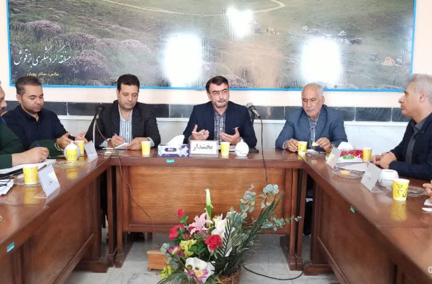  جلسه شورای اداری در بخش کندوان برگزار شد.
