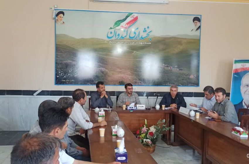  برگزاری جلسه بررسی مشکلات حوزه آرد و نان با نانوایان شهر ترک.