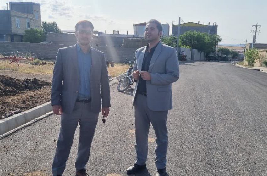  بخشدار کندوان از پروژه‌های عمرانی روستای کزرج بازدید کرد.