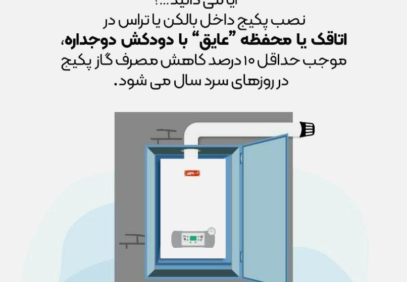  از هم اکنون به فکر مصرف بهینه گاز در زمستان باشیم
