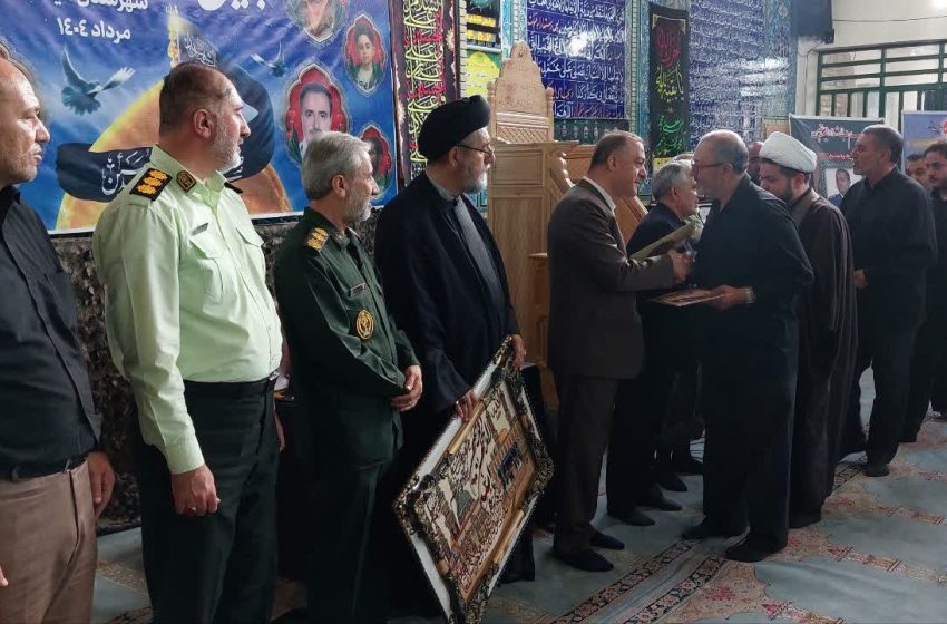  برگزاری مراسم اربعین شهدای اقتدار  در شهرستان میانه /شهیدان رضا خبازی و میثم محمدی